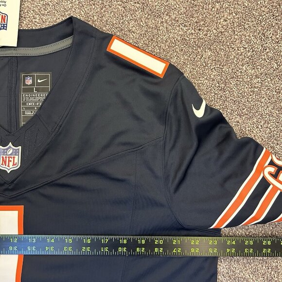 Nike Chicago Bears Football Jersey NFL Fields #1 Men's Size L - Large - NWT $175 - Picture 9 of 16